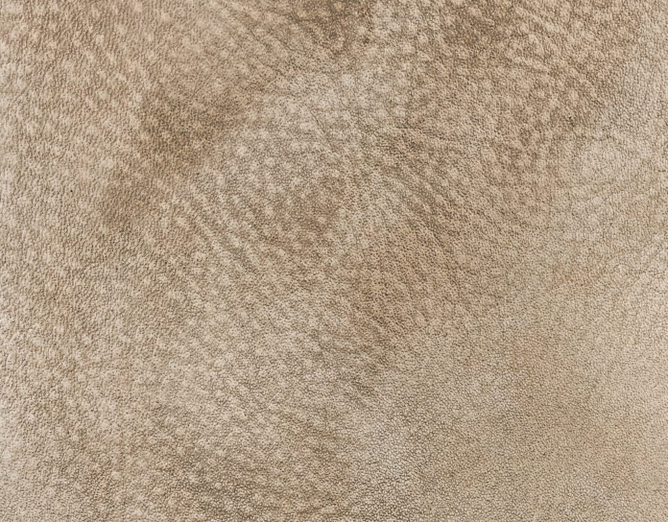 Campione colore fango — pelle decorata a mano Bordoni Leathers