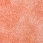 Campione colore salmone — pelle decorata a mano Bordoni Leathers