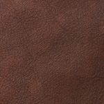 Campione colore dark brown — pelle decorata a mano Bordoni Leathers