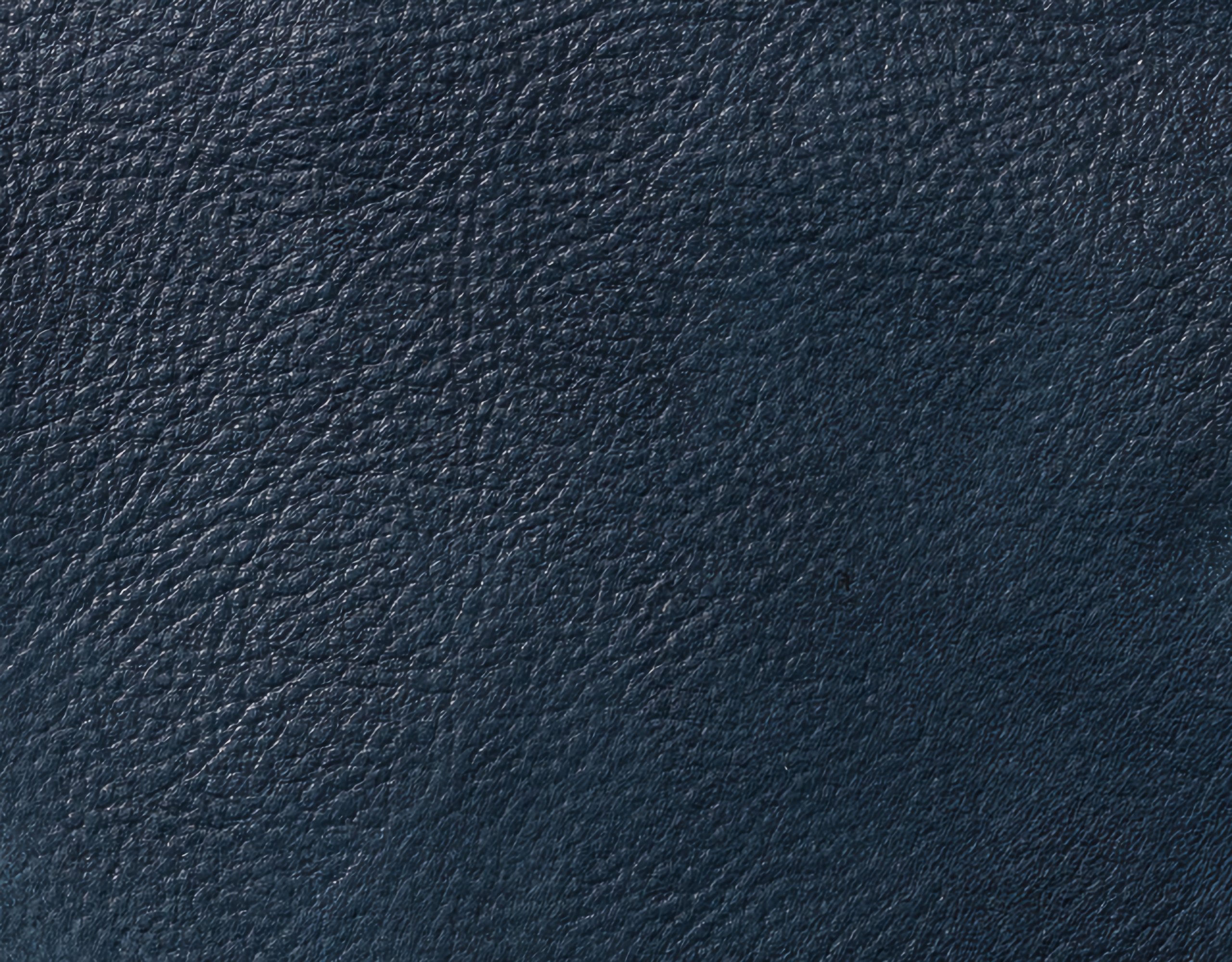 Campione colore blu scuro — pelle decorata a mano Bordoni Leathers