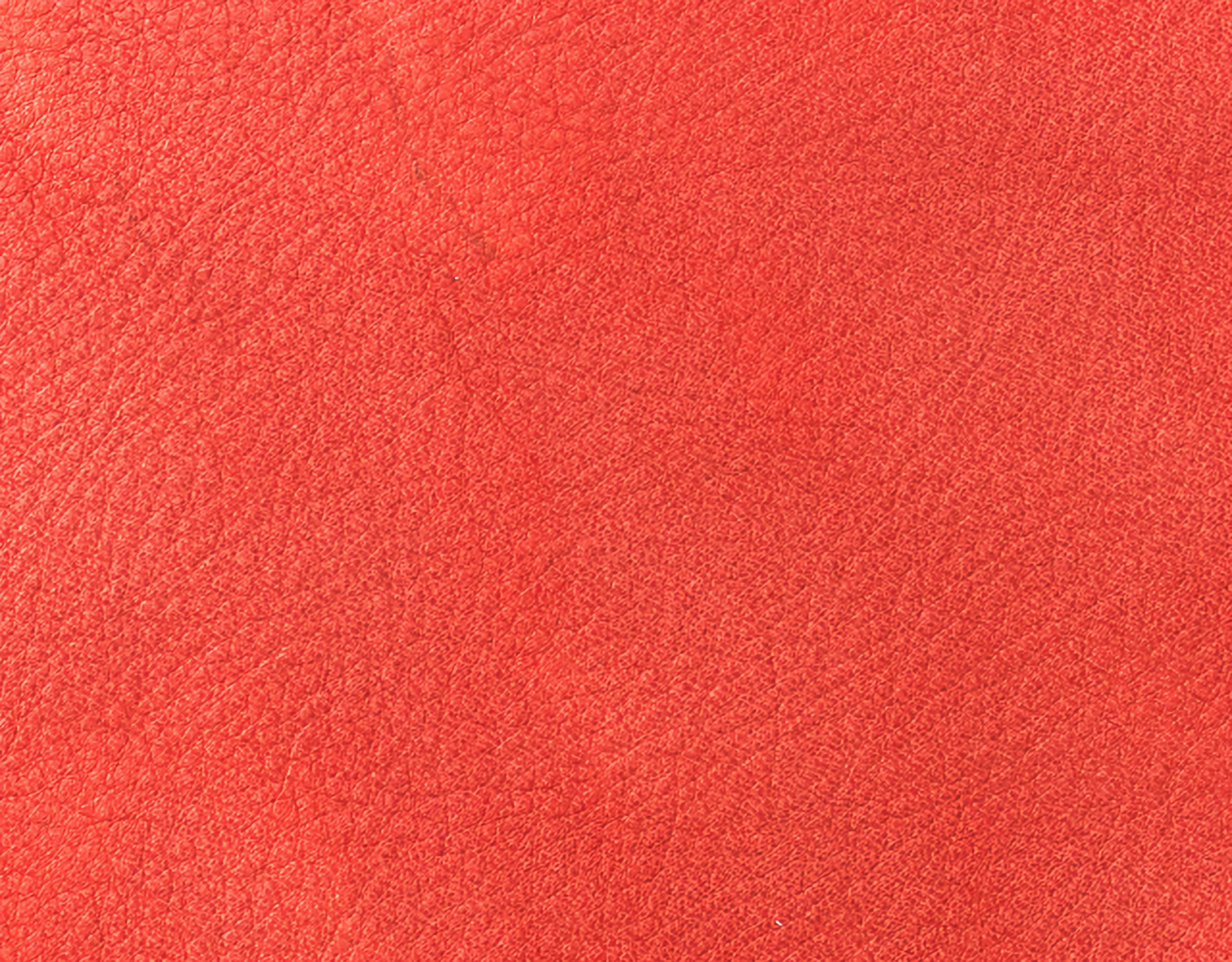 Campione colore rosso — pelle decorata a mano Bordoni Leathers
