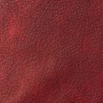 Campione colore cherry — pelle decorata a mano Bordoni Leathers