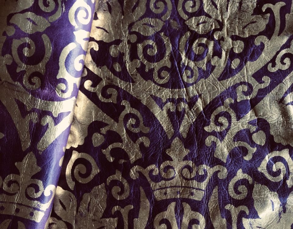 Cuoio veneziano, ispirato agli antichi Cuoi d'Oro — Bordoni Leathers